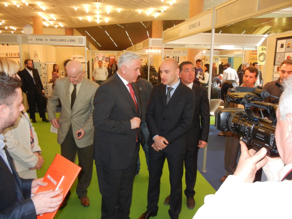 AEA Chairman Erlet Shaqe and Minister of Economy Trade and Energy Nasip Naco Erlet Shaqe and Minister of Economy Trade and Energy Nasip Naco