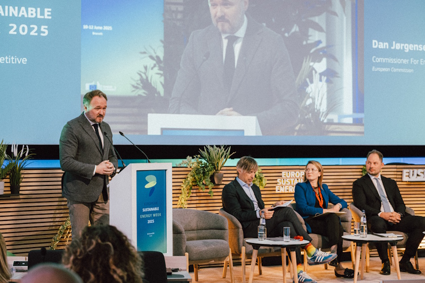 commissioner-at-eusew-2025 European Commissioner for Energy and Housing Dan Jørgensen at EUSEW 2025