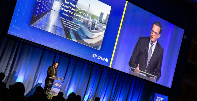 world-iaea-vienna-conference-nuclear-energy-ai-atoms-for-algorithms-manuel-greisinger world iaea vienna conference nuclear energy ai atoms for algorithms Manuel Greisinger